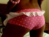 Pretty dilettante British teen charmer Lacey teasing us with her pink pants